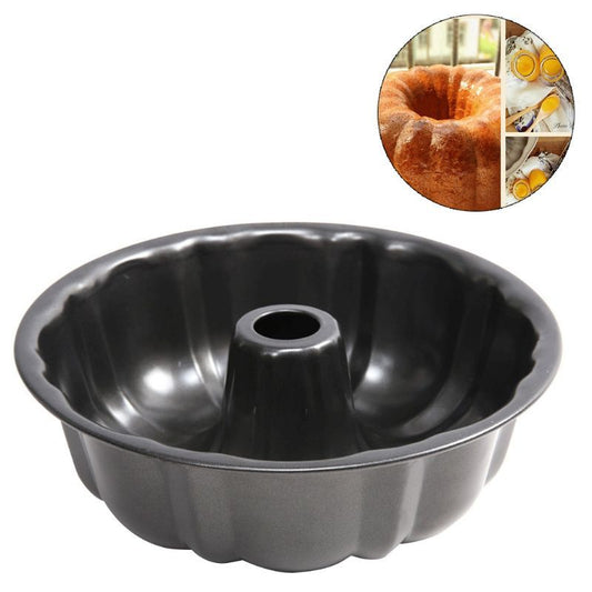 Round Deep Baking Mold Bundt Pumpkin Shape Cake Pan Non Stick