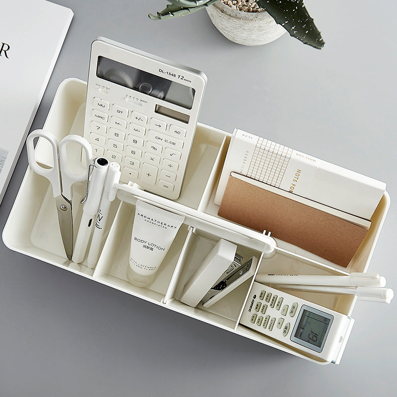 Storage Boxes Organizer with Partition Caddy Vanity Box