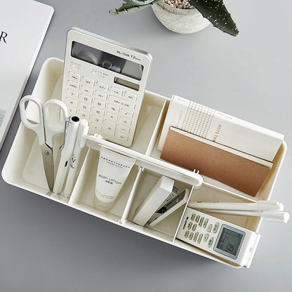 Storage Boxes Organizer with Partition Caddy Vanity Box