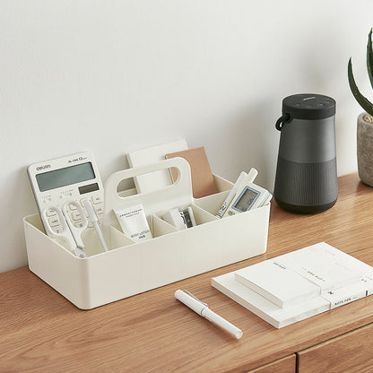 Storage Boxes Organizer with Partition Caddy Vanity Box