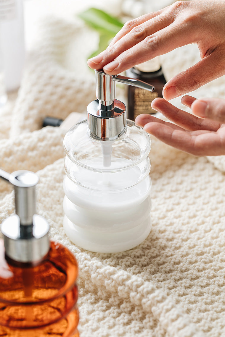 Premium Glass Soap/Lotion Dispenser