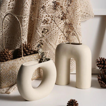 Alaina Art Ceramic Vases