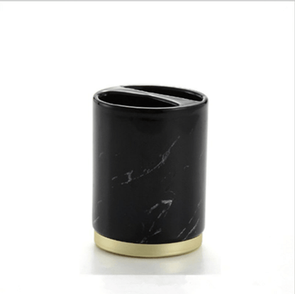 Stoneware Bathroom Accessories Black Modern Bathroom Accessories