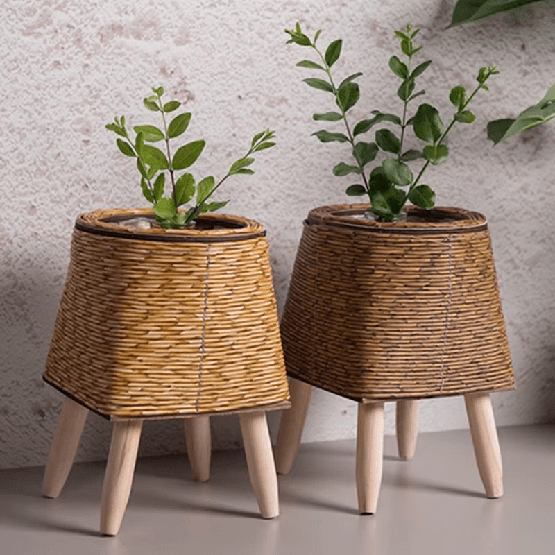 Wicker Planters Basket Planter Rattan Planter