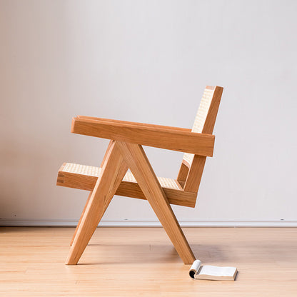 Helberg Solid Wood Armchair