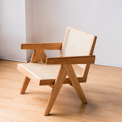 Helberg Solid Wood Armchair