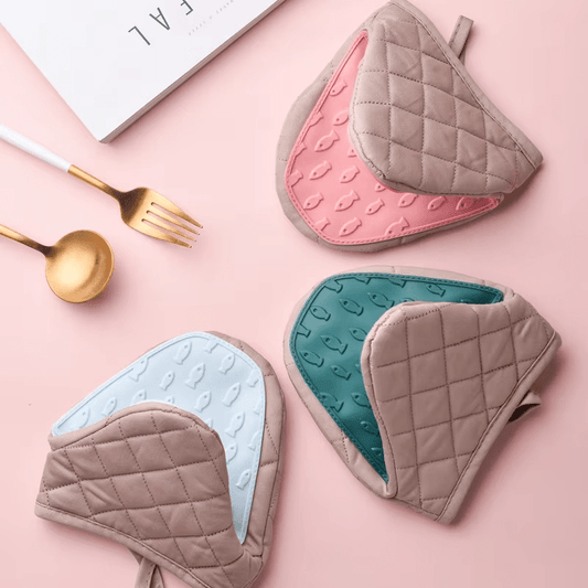 Fish Shaped Silicone Anti Scald Oven Gloves Kitchen Silicone Gloves Tray Dish Holder Oven Gloves Multi-purpose Gloves