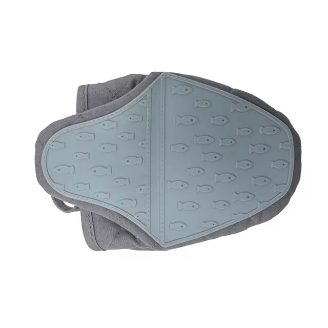 Fish Shaped Silicone Anti Scald Oven Gloves Kitchen Silicone Gloves Tray Dish Holder Oven Gloves Multi-purpose Gloves