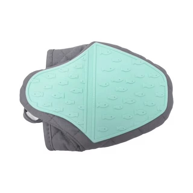 Fish Shaped Silicone Anti Scald Oven Gloves Kitchen Silicone Gloves Tray Dish Holder Oven Gloves Multi-purpose Gloves