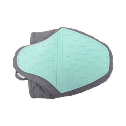 Fish Shaped Silicone Anti Scald Oven Gloves Kitchen Silicone Gloves Tray Dish Holder Oven Gloves Multi-purpose Gloves