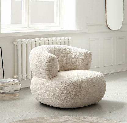 Boucle Armchair Premium Lounge Chair Modern Sofa