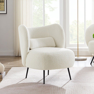 Boucle Lounge Chair Minimalist Lounge Chair Luxury Sofa Chair