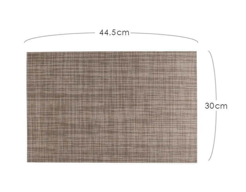 Serenity Waterproof Table Mats - Set of 4 pieces