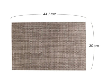 Serenity Waterproof Table Mats - Set of 4 pieces