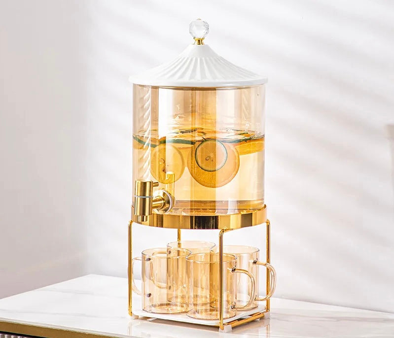Luxury Beverage Dispenser Elegant Juice Dispenser