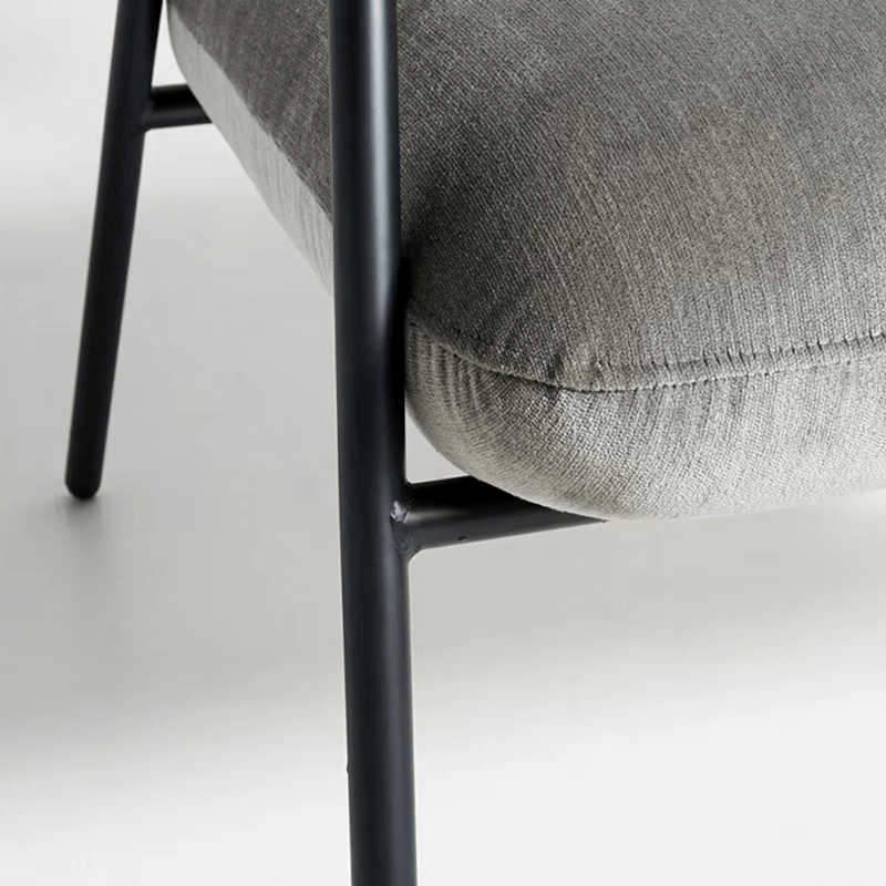 Office Leisure Velvet Metal Lounge Armchair Living Room Nordic Sofa Chaises Home Furniture