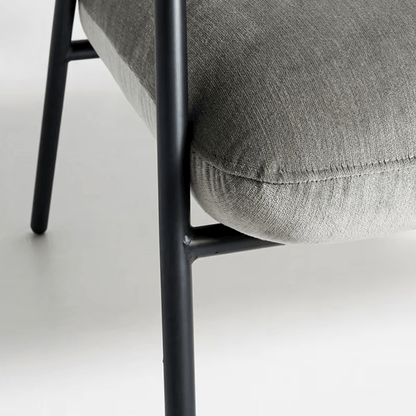 Office Leisure Velvet Metal Lounge Armchair Living Room Nordic Sofa Chaises Home Furniture