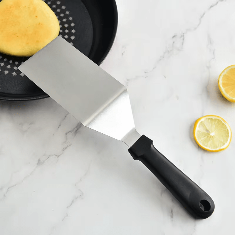 Griddle Accessory Kit Professional Grill Spatula Scraper Flipper Stainless Steel Flat Top Grill Kitchen Accessories Fried Steak