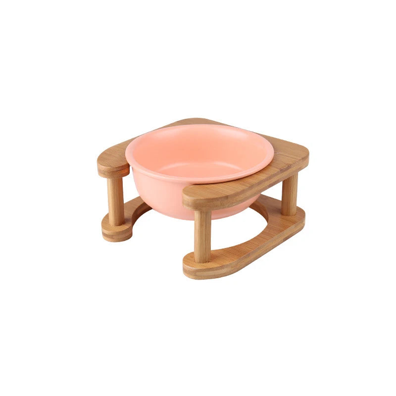 Ceramic Pet Bowl with Stand