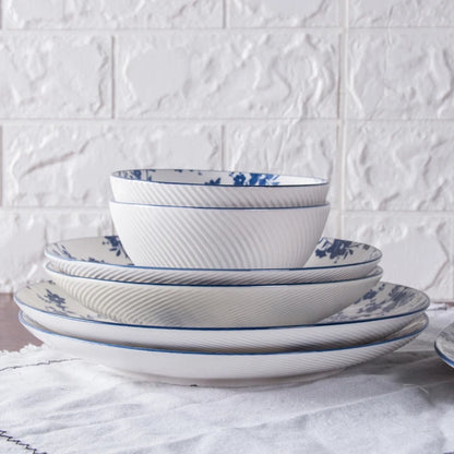 Brooke Dinnerware Collection - Set of 4 pieces