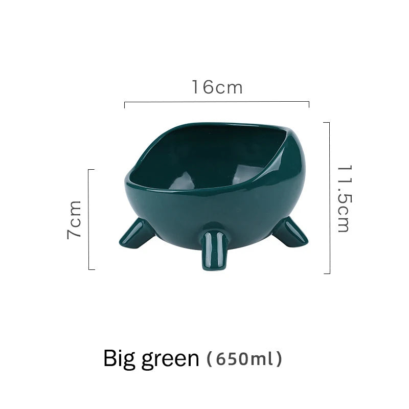 Ceramic Pet Bowl with Stand