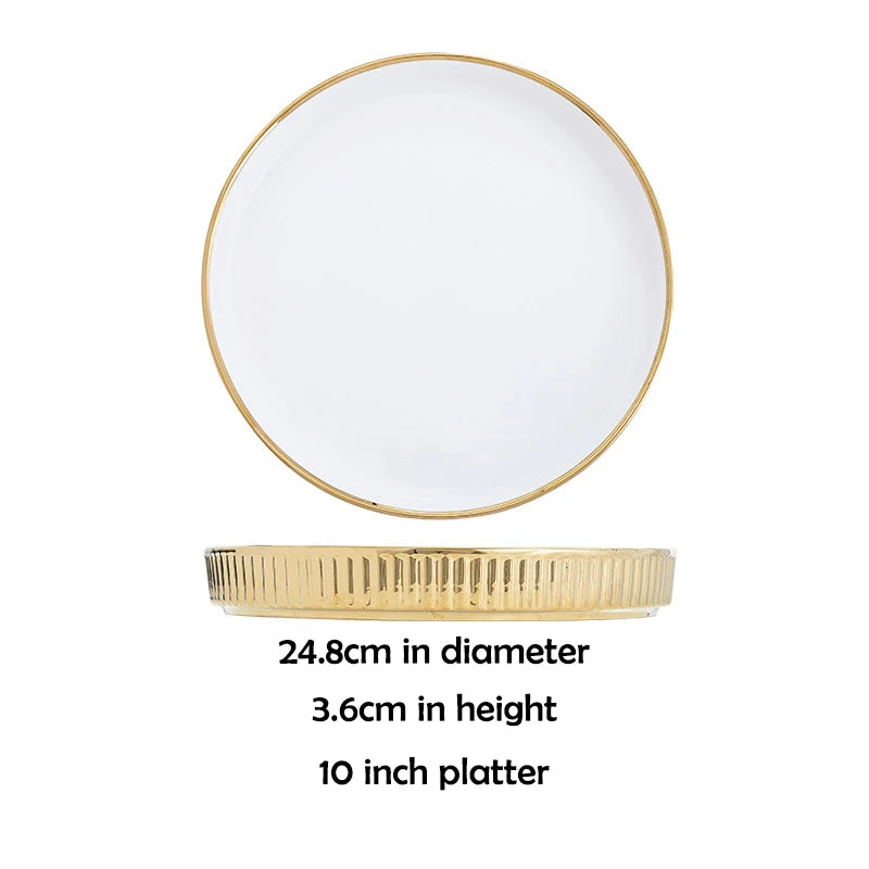 Butterscotch Royal Ceramic Serve Set Serveware