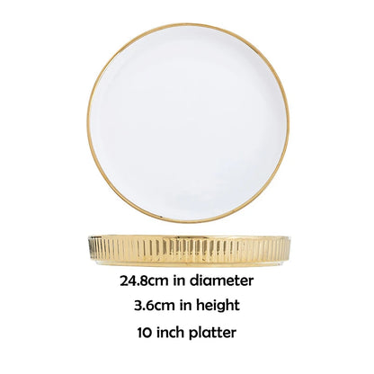 Butterscotch Royal Ceramic Serve Set Serveware