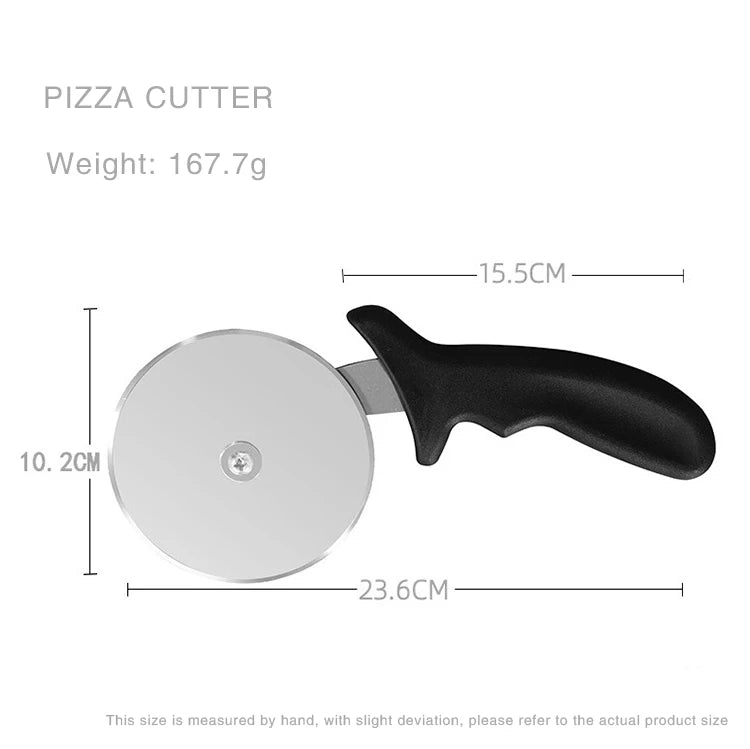 Cavernous Stainless Steel Pizza Cutter - Set of 2 pieces