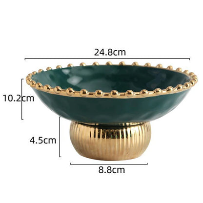 Elegant Snacks Plates Dessert Bowls