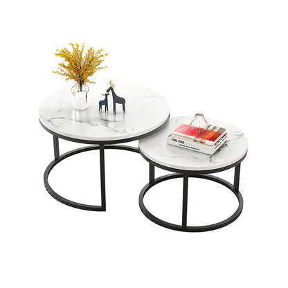 Marble Top Coffee Table Minimalist Coffee Table