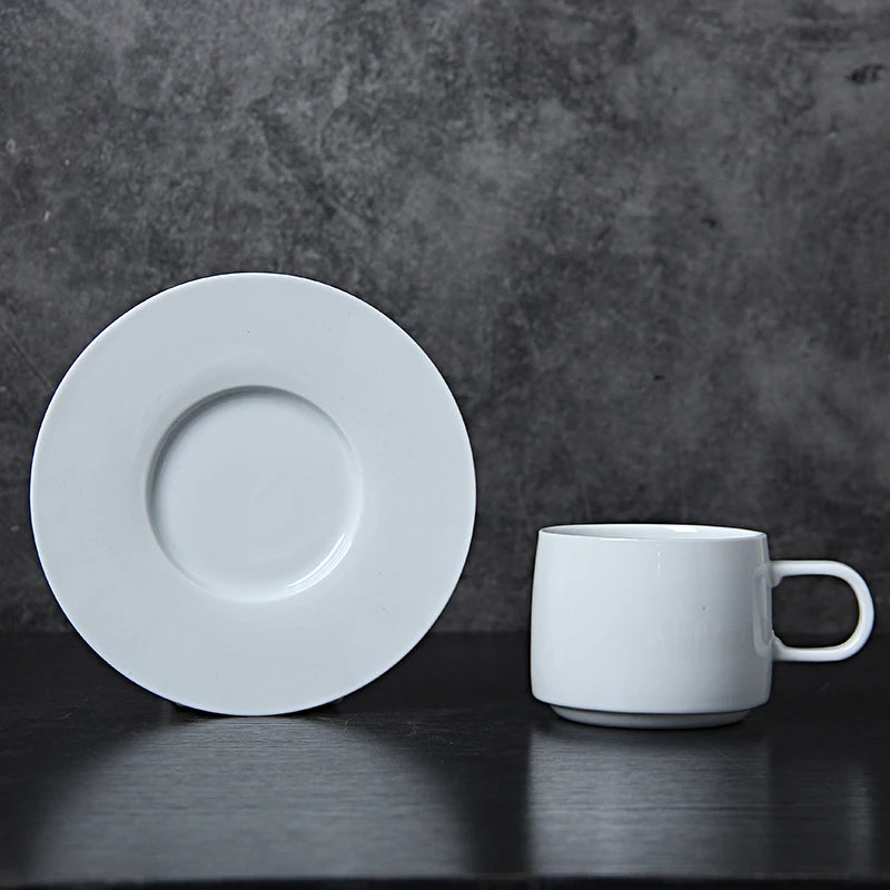Premium Tea Set Modern White Tea Set