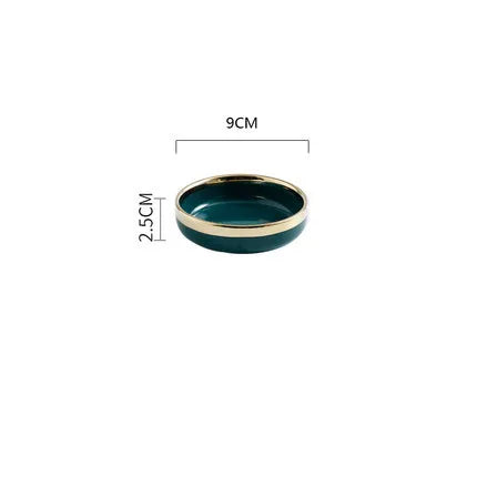 Delta Gold Rimmed Dinnerware Collection