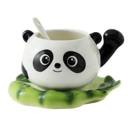 Panda Cup and Saucer for Kids