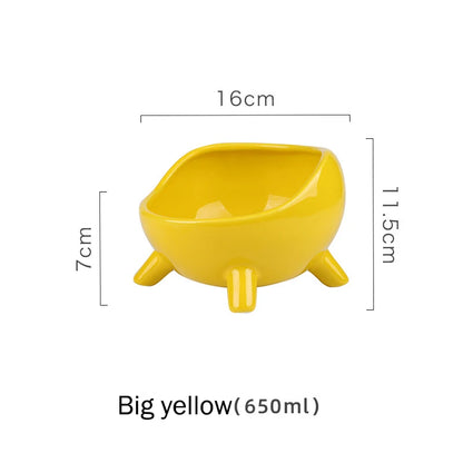 Ceramic Pet Bowl with Stand