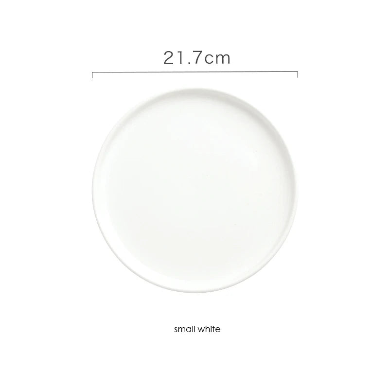 Elegant Dinnerware Modern Plates Geometric Patterned Plates
