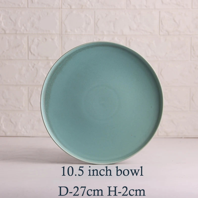 Green Matte Dinner Set