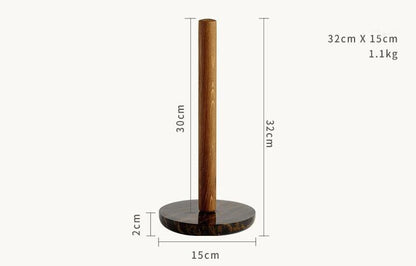 Aswad Marble Stand Tissue Holder