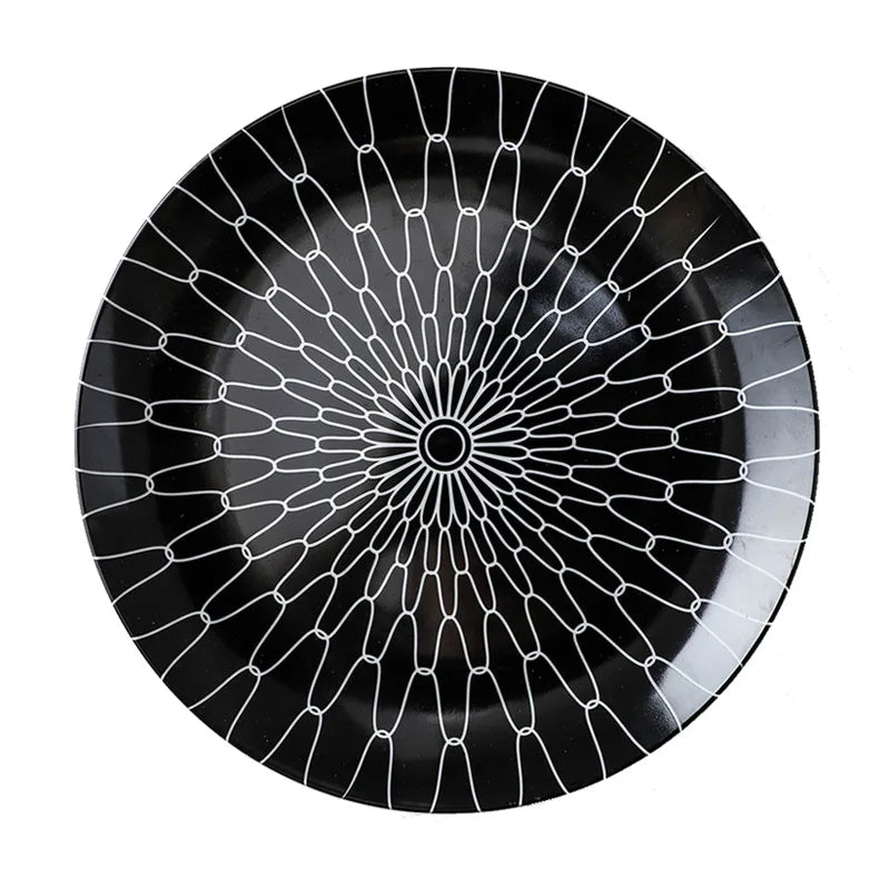 Modern Dinnerware Modern Dinner Set Geometric Design Plates
