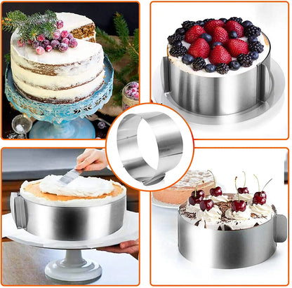 Cake Ring Molds - Set of 4 pieces