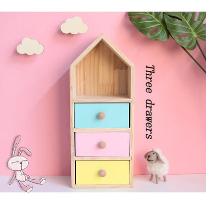 Bookshelf for Kids Bookshelf with Drawers Colorful Bookshelf