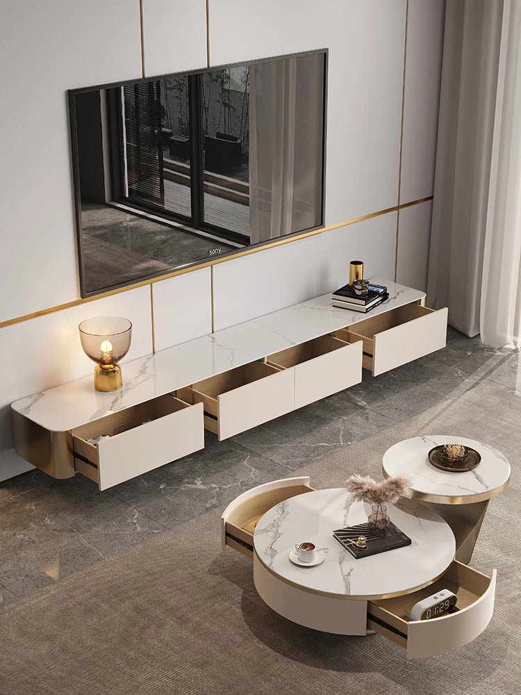 Aztec Round Nesting Tea Tables