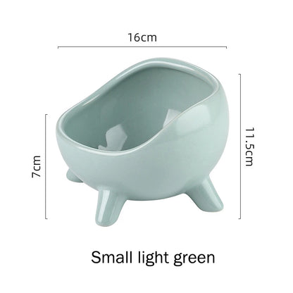 Ceramic Pet Bowl with Stand