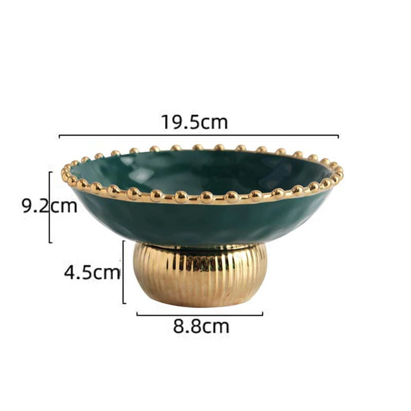 Elegant Snacks Plates Dessert Bowls