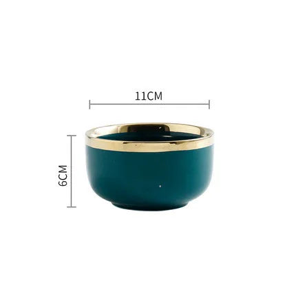 Delta Gold Rimmed Dinnerware Collection