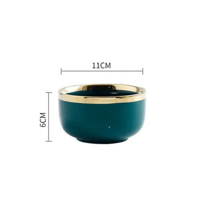 Delta Gold Rimmed Dinnerware Collection