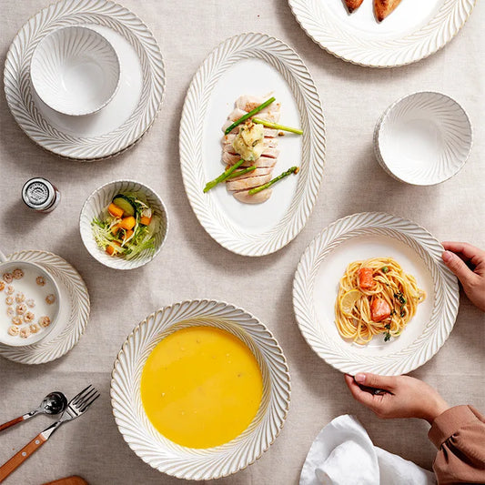 Elegant Dinnerware White Dinnerware Vintage Dinnerware
