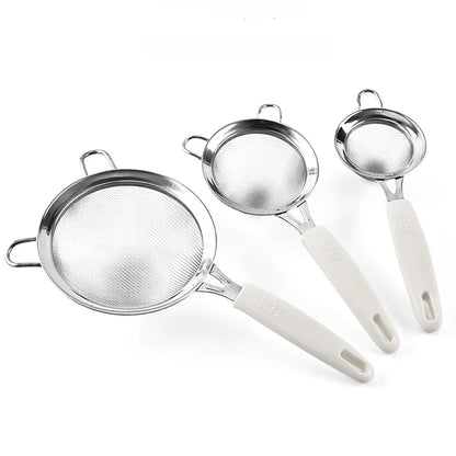 Cumberland Strainer Mesh and Egg Whisk - Set of 4 Pieces