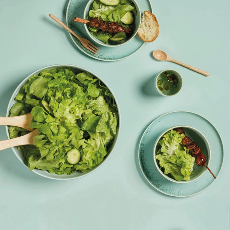 Green Matte Dinner Set