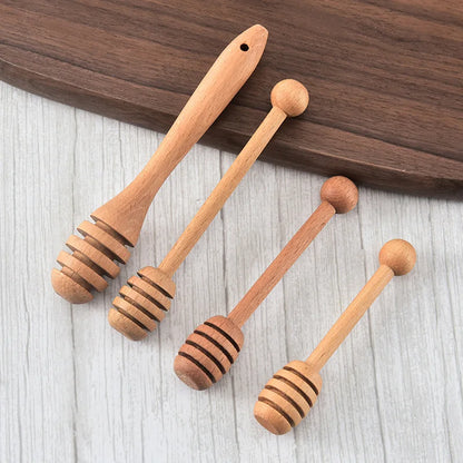 Honey Dipper Stick Wooden Honey Dipper