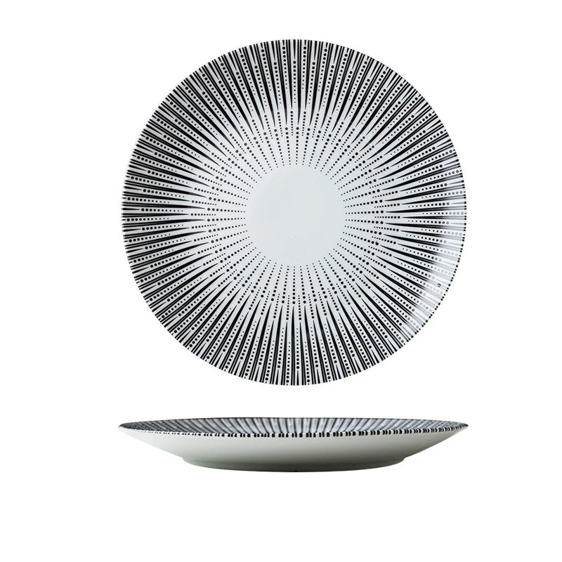 Modern Dinnerware Modern Dinner Set Geometric Design Plates